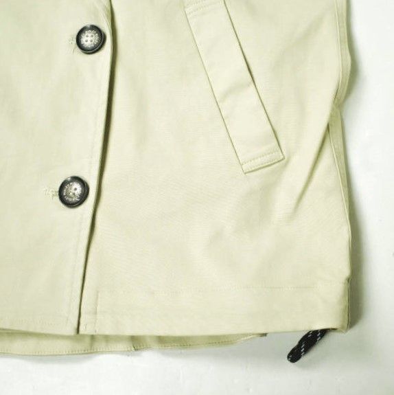 RISLEY リズレー 23SS ダブルテーラードジレ トレンチベスト R2301-TG444 Free ベージュ ジレ ギャバジン トップス【中古】【RISLEY】 RISLEY リズレー 23SS ダブルテーラードジレ トレンチベスト R2301
