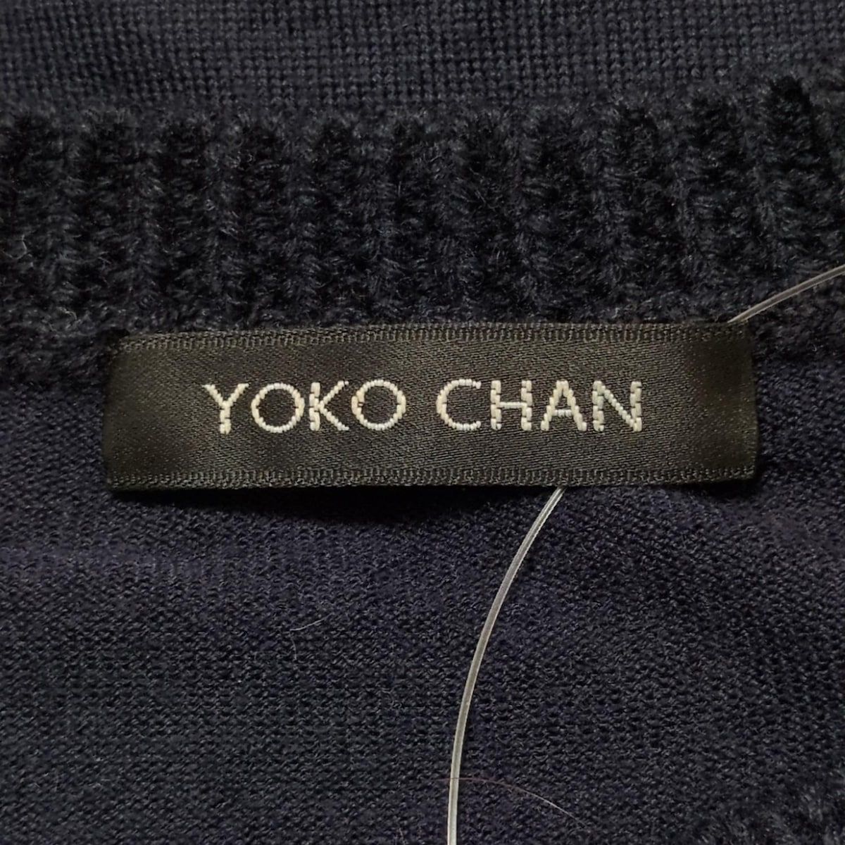 定価6万 YOKO CHAN くすみピンク 長袖ワンピース サイズ38 ヨーコチャン YOKO CHAN フリル 長袖 ワンピース 36 ピンク