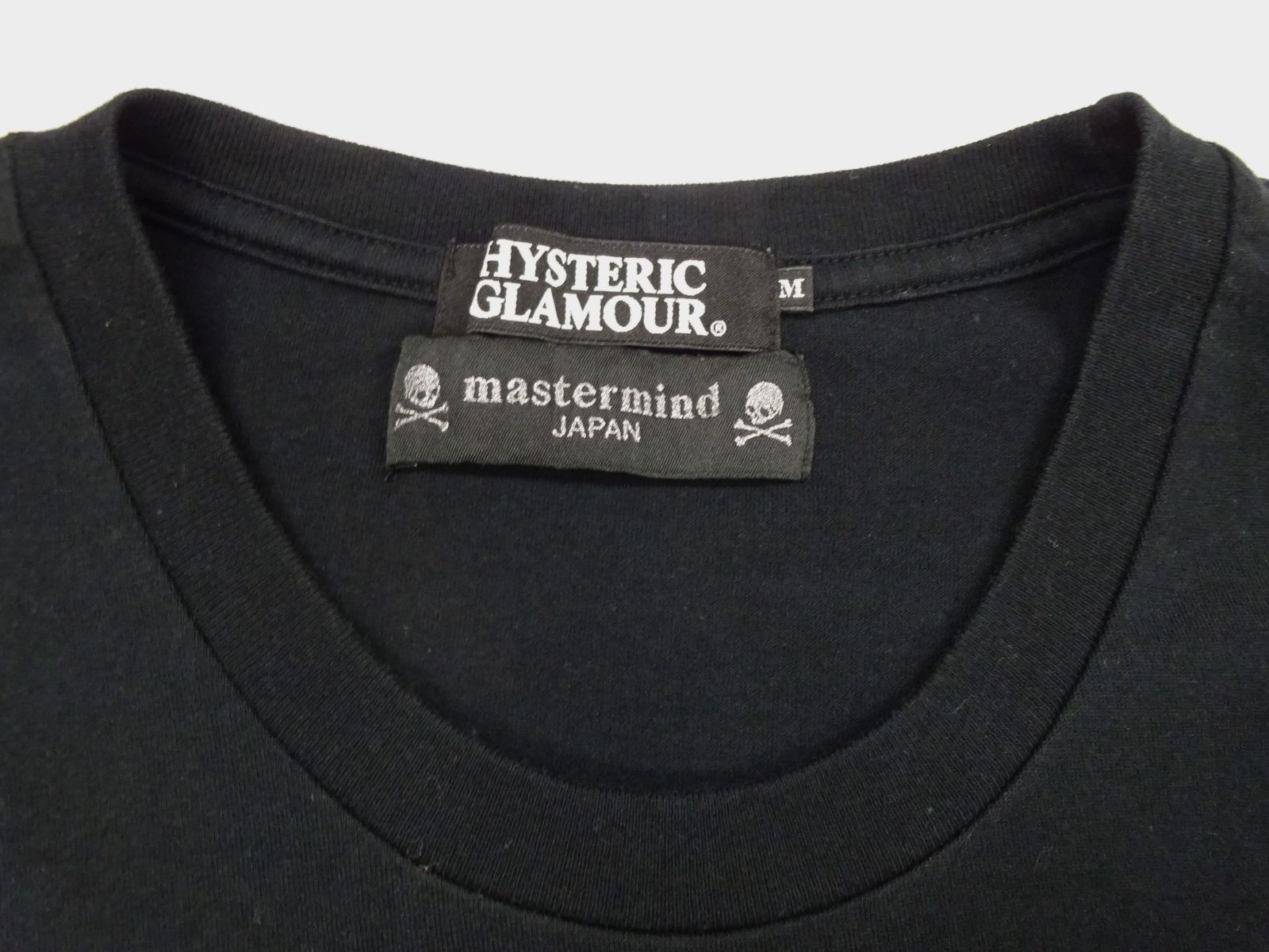 ヒステリックグラマーmastermind Tシャツ サイズM HYSTERIC GLAMOUR ヒステリックグラマー × Mastermind Tシャツ