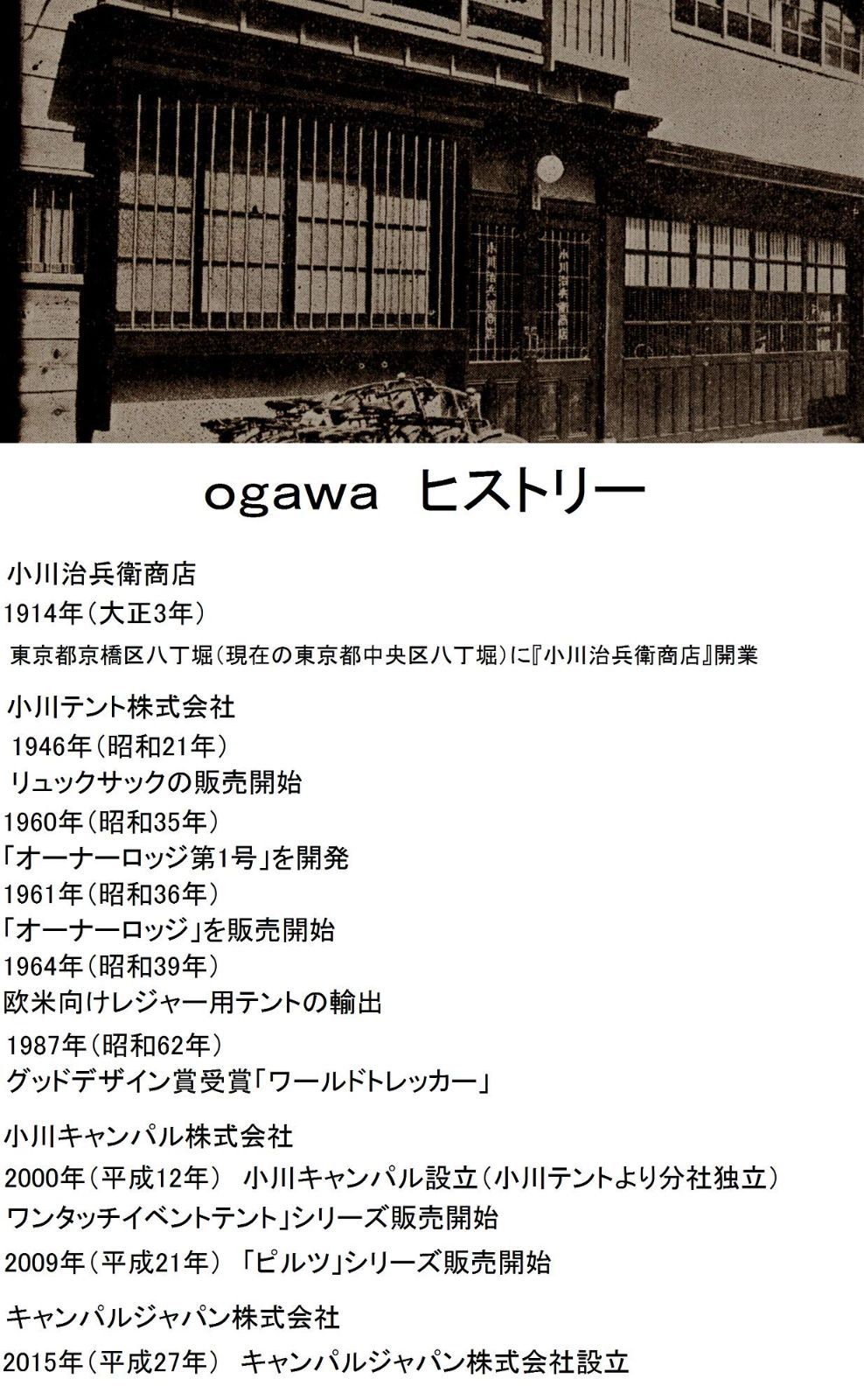 【数量限定】アウトドア キャンプ ogawa(オガワ) テント用 アルミ