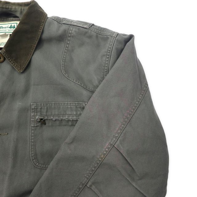 L.L.Bean ハンティングジャケット カバーオール XXL カーキ コットン 