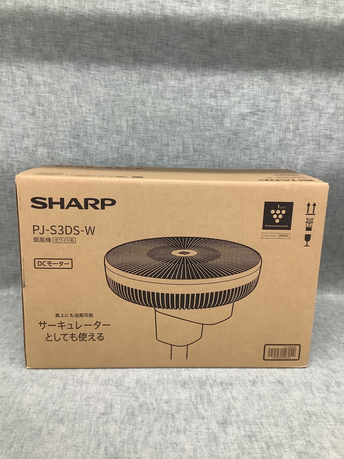 AQ YG25080609 SHARP 扇風機 PJ-S3DS-W プラズマクラスター 7000 