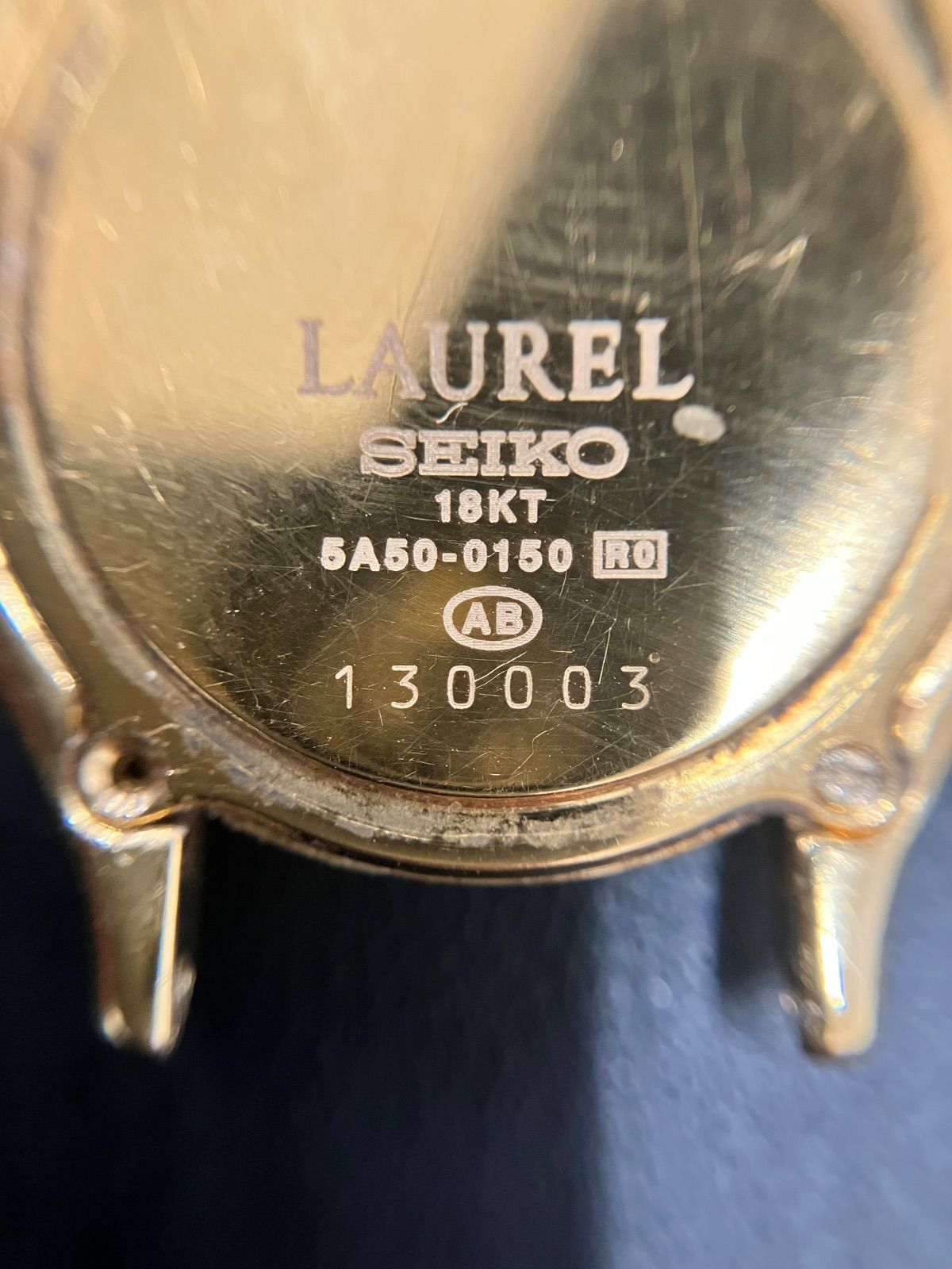 SEIKO 5A50-0150 LAUREL ローレル 18KT 金無垢 ☆稼働 SEIKO 5A50-0150 LAUREL ローレル 18KT 金無垢 - メルカリ