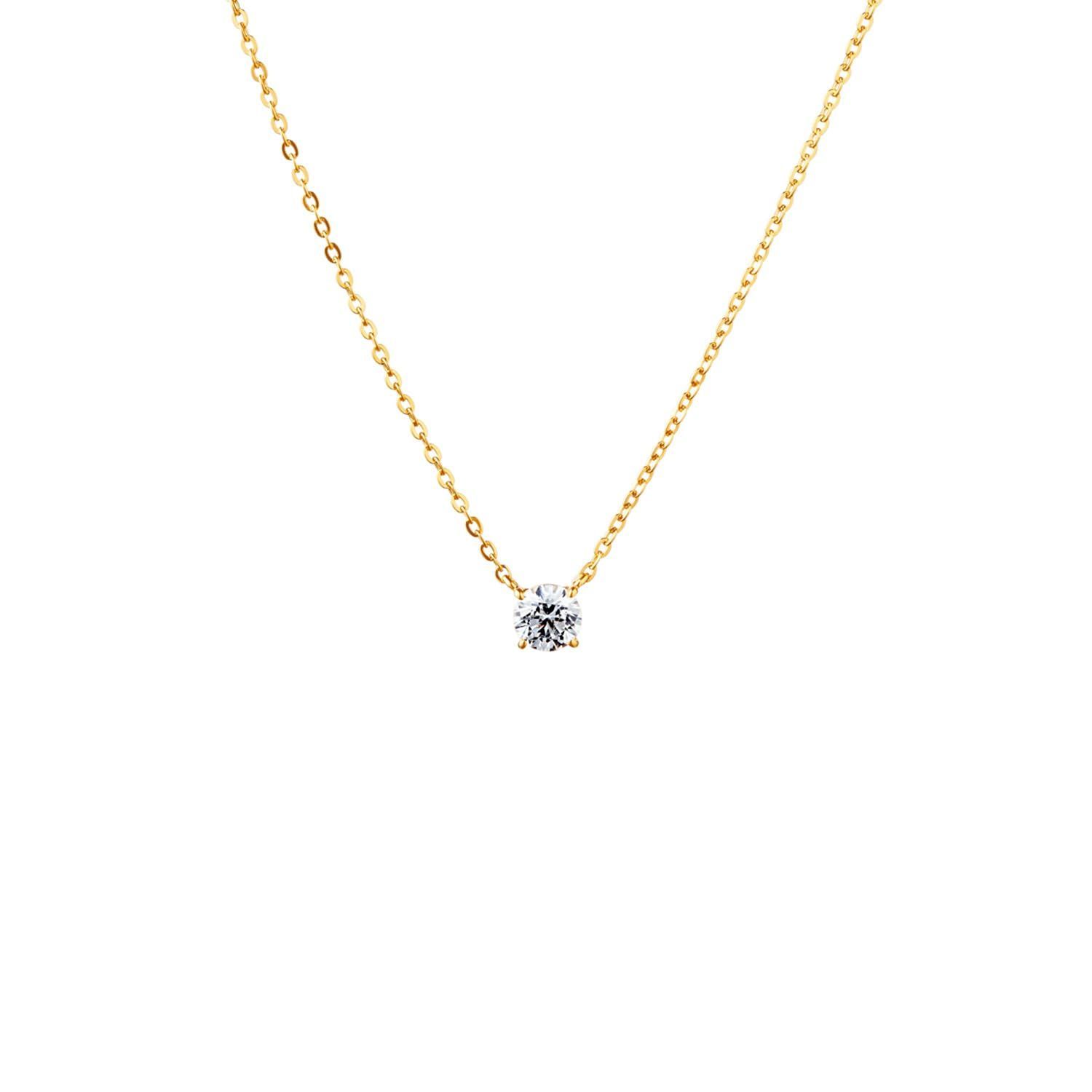 新着商品 シルバー イエローゴールド 4℃ カナルヨンドシー ネックレス Canal 151824121001