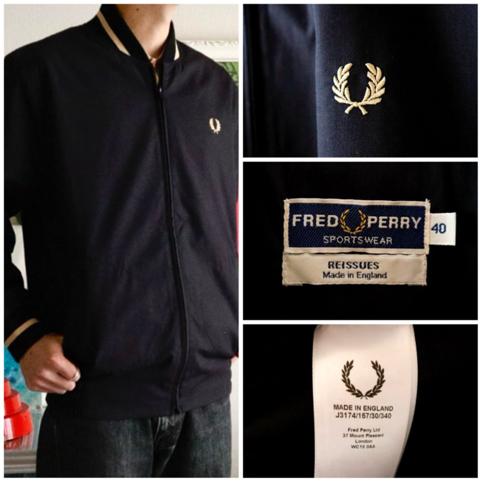 Fred Perry Monkey Jacket REISSUES Made In England フレッド
