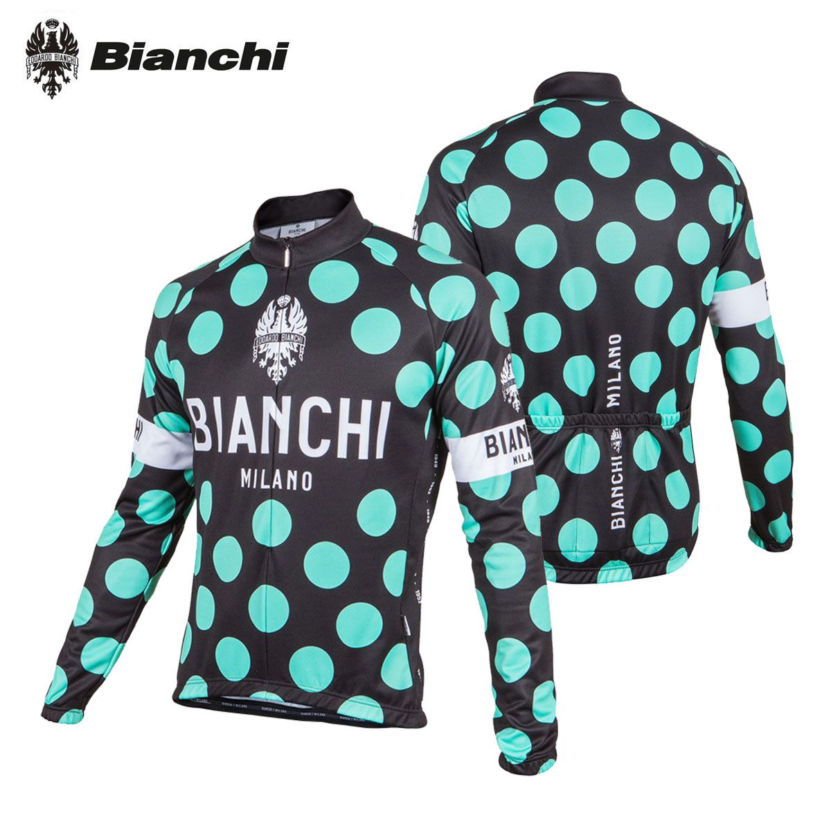 Bianchi - BIANCHI★ビアンキ Saldura 長袖ジャージ size:S 新品】BIANCHI MILANO Leggenda ビアンキ ミラノ 長袖ジャージ