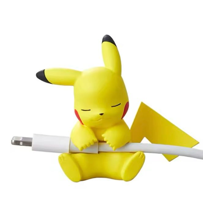 ケーブルバイト ポケモン 8種 (ねそべりピカチュウ おすわり