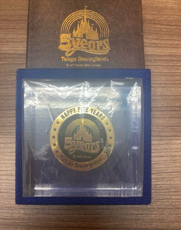 東京ディズニーランド 5周年記念メダル - メルカリ