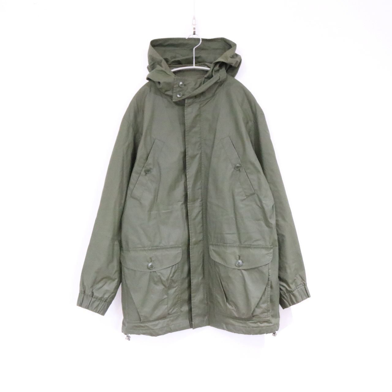 【中古D】A.P.C. アーペーセー S メンズ ミリタリーブルゾン カーキ 綿 緑 中古D 古着