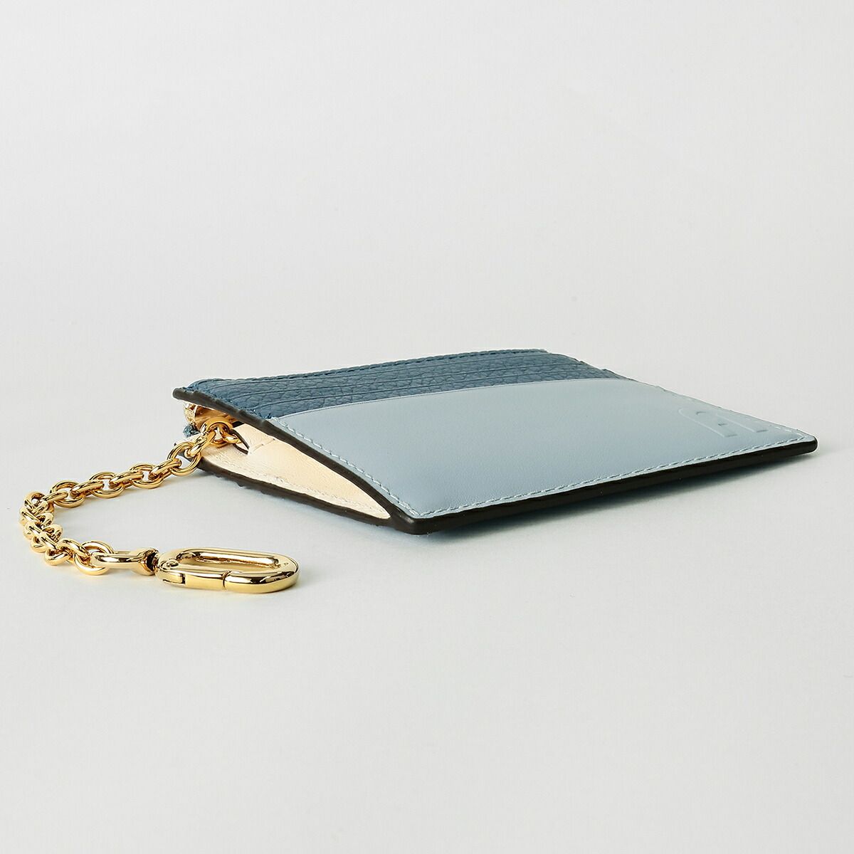 新品 フルラ FURLA カードケース グラツィア カードホルダー ブルー  