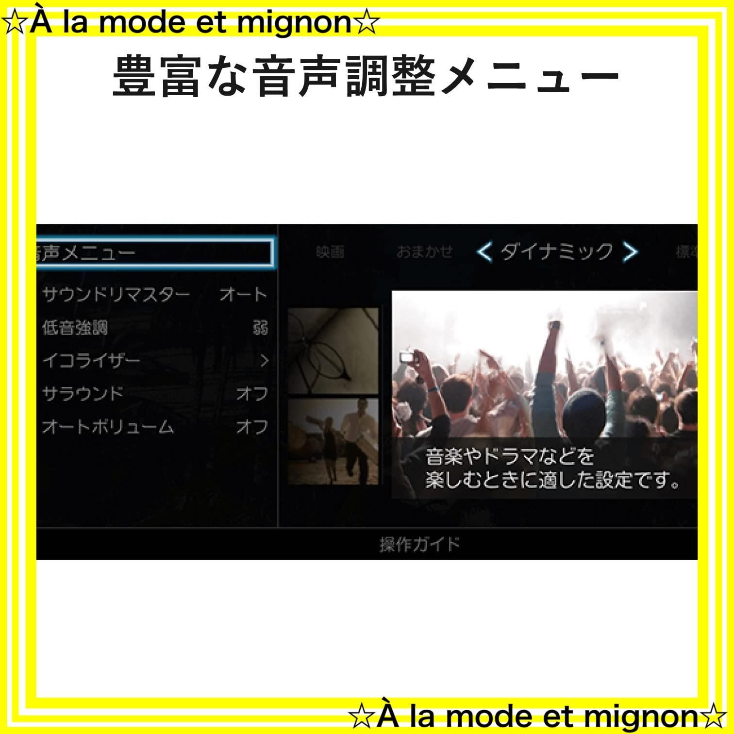 REGZA 32V型 液晶テレビ 32V34 裏番組録画 ネット動画対応