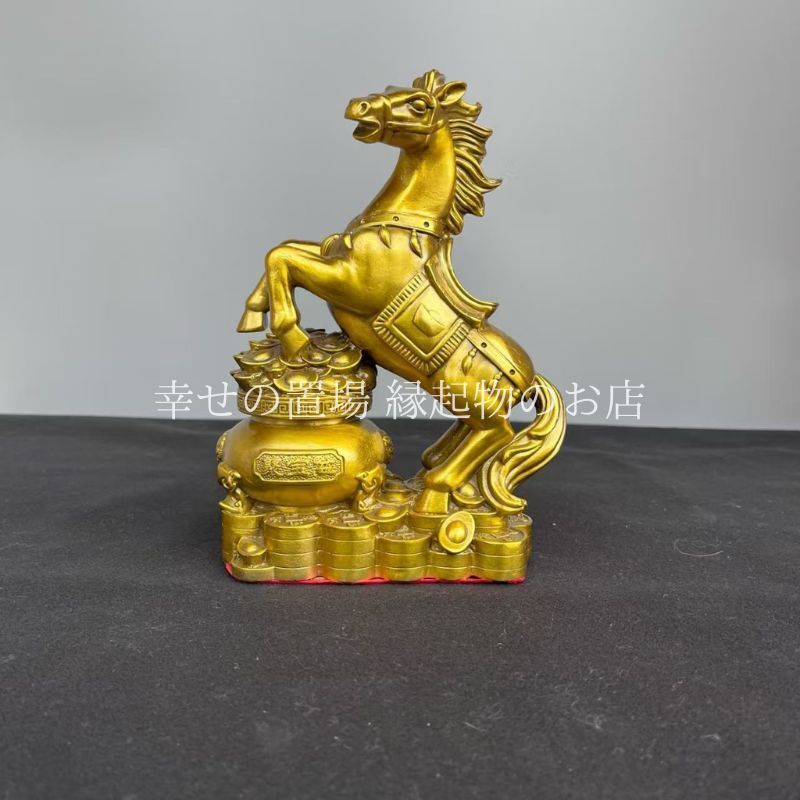 馬のオブジェ 置物 ゴールド 風水 金運 縁起物 馬のオブジェ 置物 ゴールド 風水 金運 縁起物 : インテリア北欧Yahoo