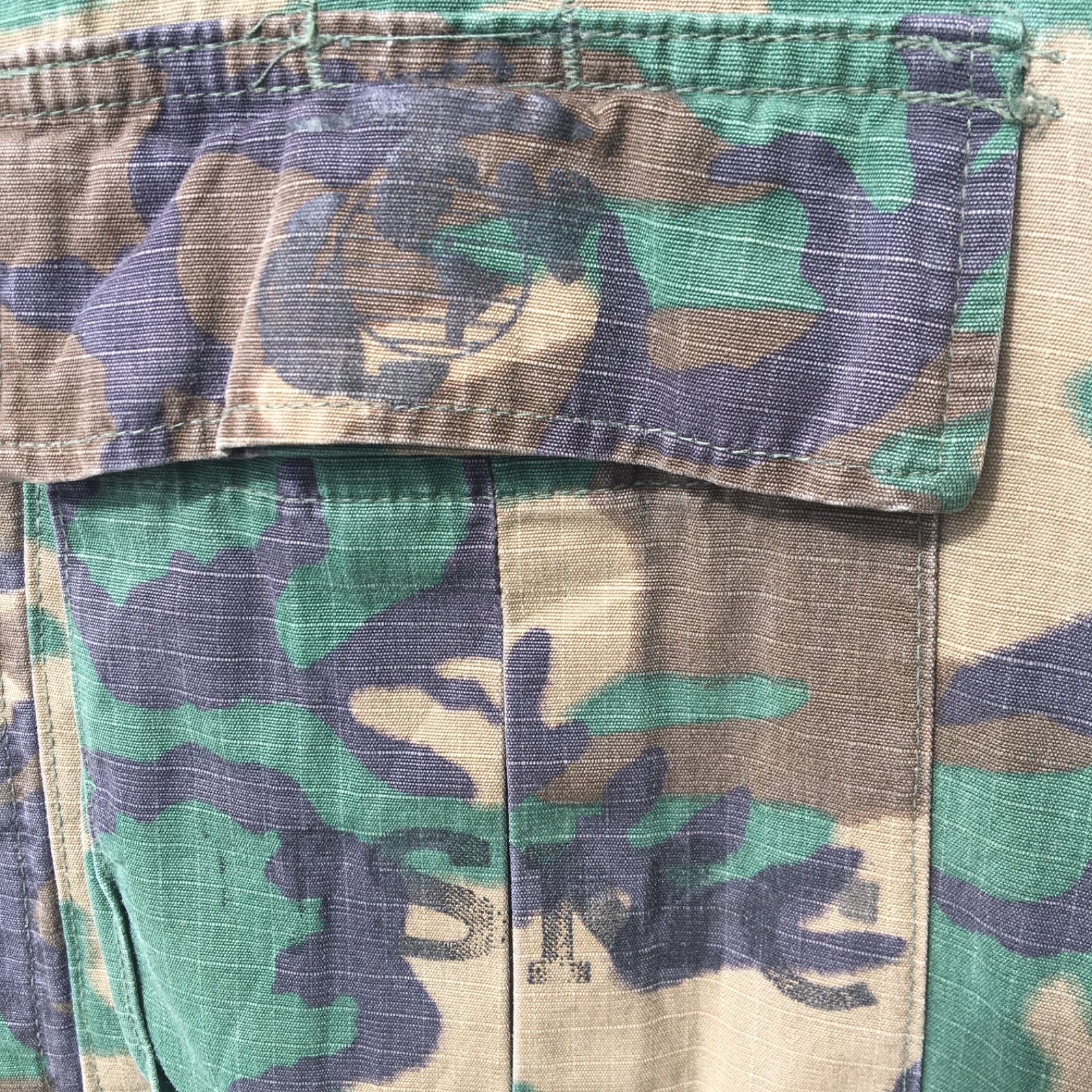70s ミリタリー アメリカ軍 ビンテージ USMC RDF カモフラージュ 70s ミリタリー アメリカ軍 ビンテージ USMC RDF カモフラージュ