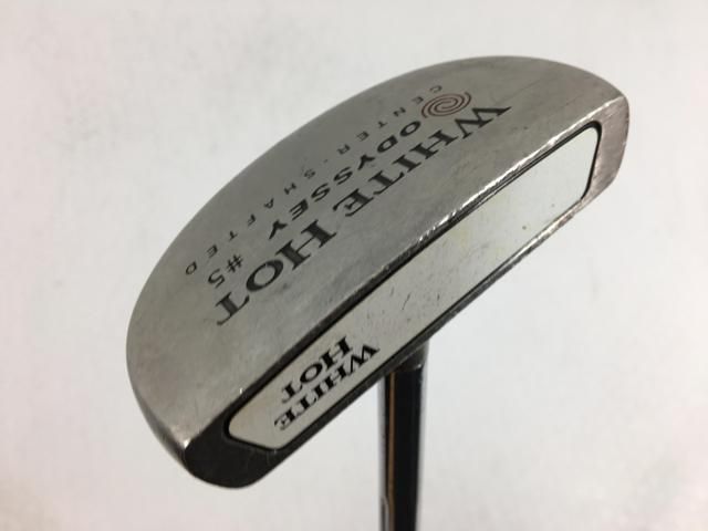 【中古ゴルフクラブ】オデッセイ ホワイト ホット #5 センターシャフト パター オリジナルスチール パター