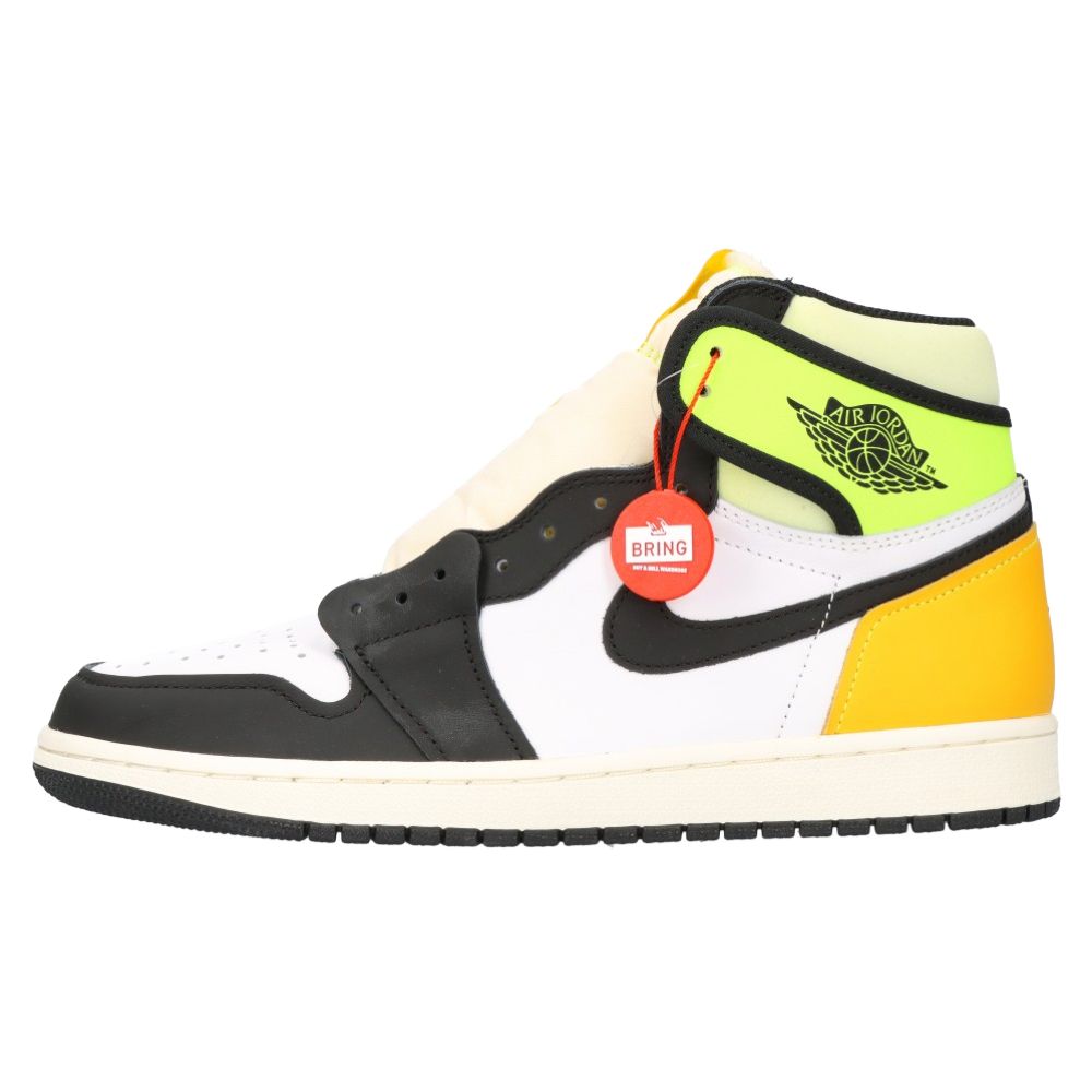 NIKE (ナイキ) AIR JORDAN1 RETRO HIGH OG Volt Gold 555088-118 エアジョーダン1 ハイスニーカー  ボルトゴールド イエロー/ホワイト US9.5/27.5cm