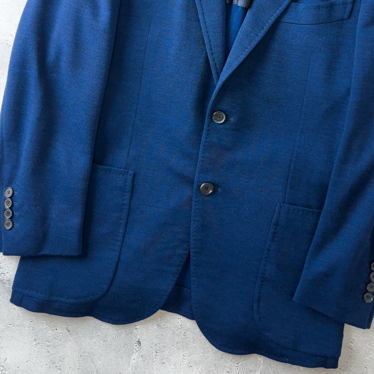 銀座 和光 WAKO 別注 ISAIA イザイア ウール ジャージー 2B テーラード