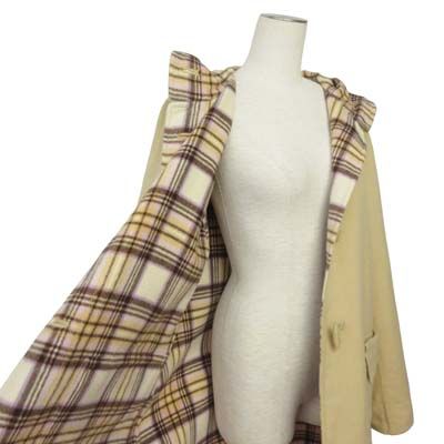 ヘルノ HERNO コート ダッフル アンゴラ 40 ベージュ SIROKUMA-CORPORATION_COM