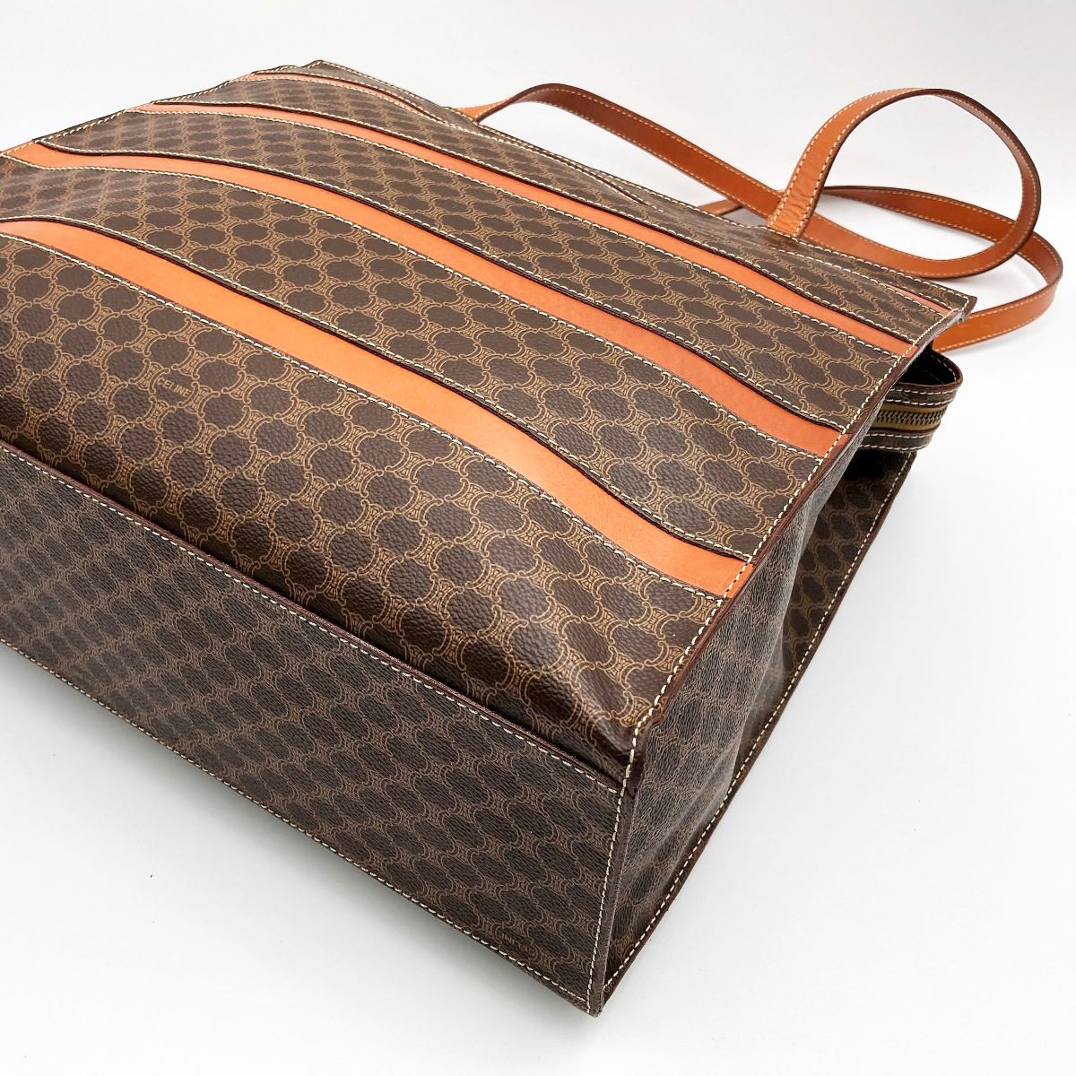 CELINE セリーヌ MC96 マカダム柄 トートバッグ ショルダーバッグ 