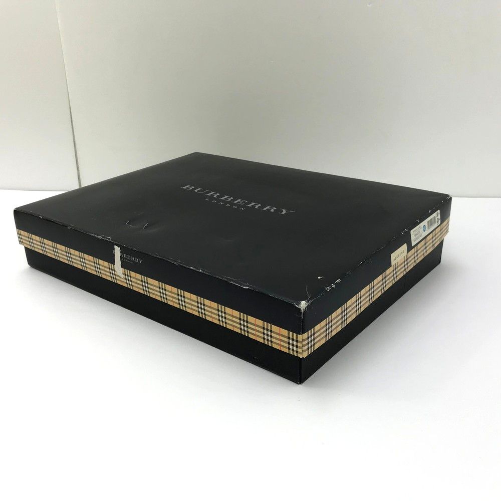 長期保管未使用品 BURBERRY バーバリー タオルケット ブルー BB4070