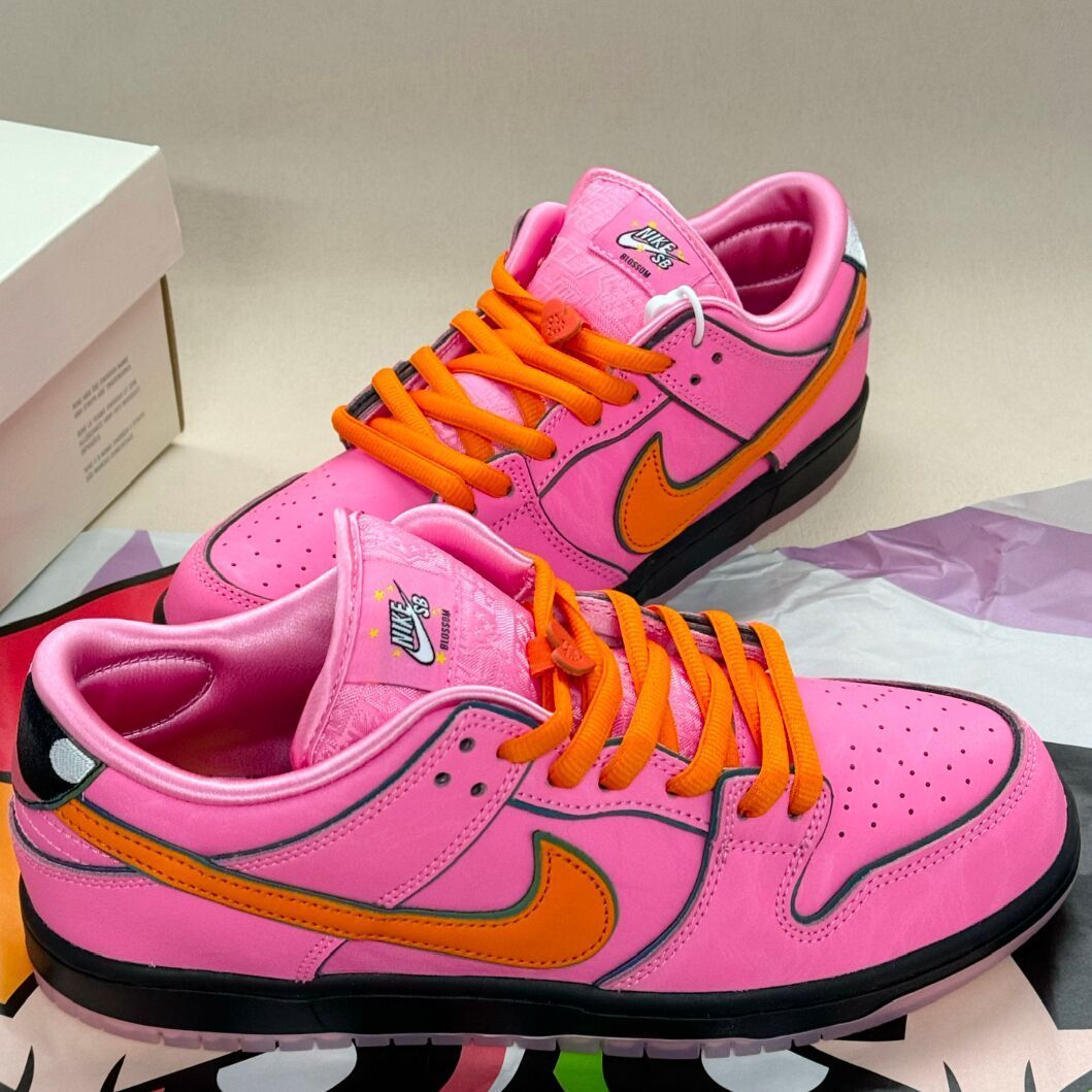 NIKE SB DUNK LOW x THE POWERPUFF GIRLS ナイキ SB ダンク ロー パワーパフガールズ メンズ レディース  スニーカー ローカット LOTUS PINK/DIGITAL PINK ピンク FD2631-600 - メルカリ