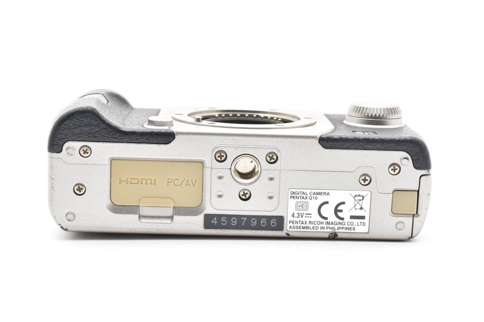 □美品□ ペンタックス PENTAX Q10 シルバー ダブルレンズキット