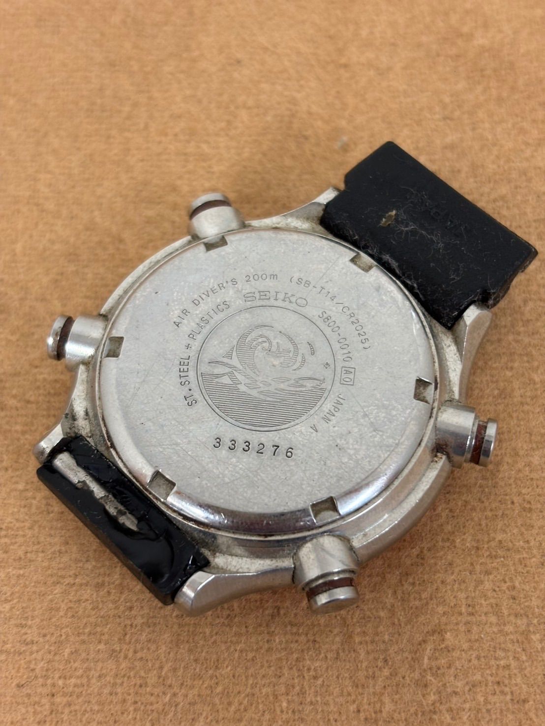 950 SEIKO SCUBA 200m S800-0010 腕時計 セイコー スキューバ クォーツ 