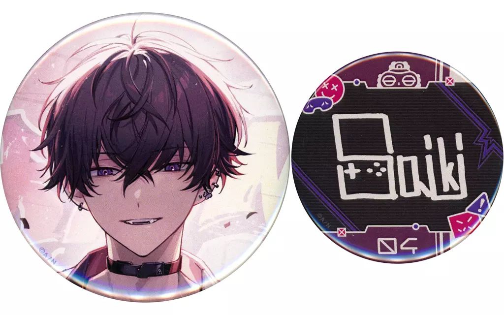 にじさんじ 佐伯イッテツ 誕生日缶バッジ まとめ売り 佐伯イッテツ にじさんじ 誕生日グッズ 缶バッジ4個セット 佐伯イッテツ