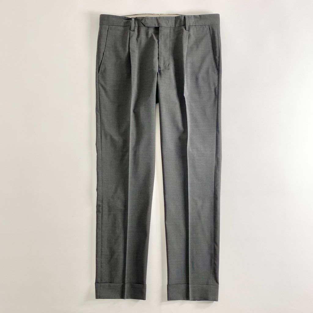 ✨美品✨ ジェルマーノ スラックス ハウンドトゥース ノータック