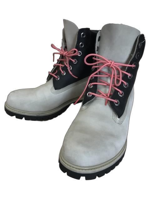 Timberland ティンバーランド A5RE4 6in PREMIUM BOOTS WP 6インチ ウォータープルーフブーツ ブラック×グレージュ 26cm 44838069