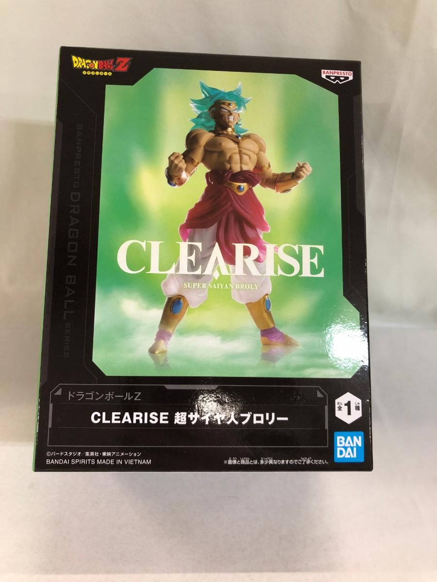F1928ドラゴンボールZ かたく CLEARISE 超サイヤ人ブロリー全1種