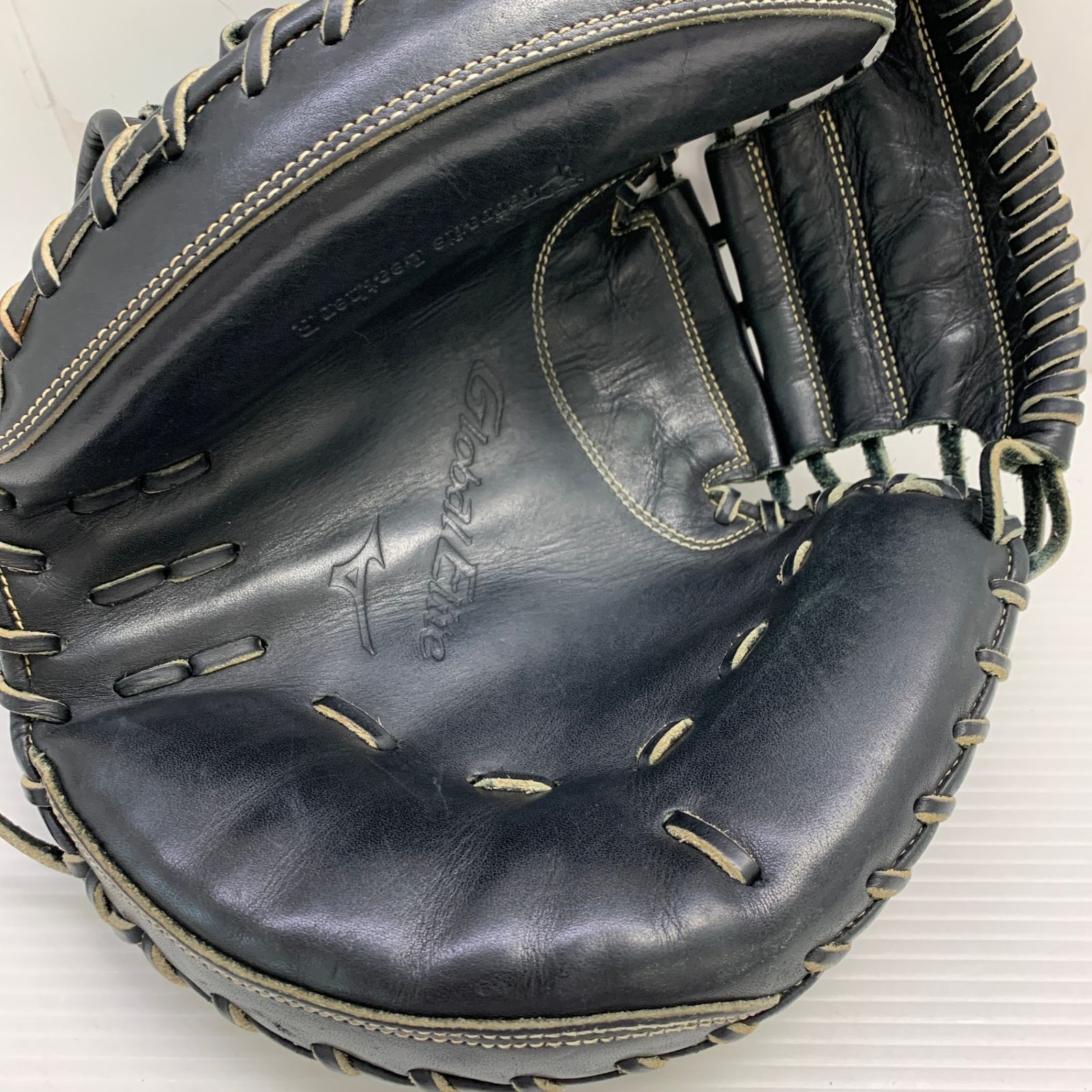 MIZUNOグローバルエリート軟式野球捕手用ミット一般.大人／ブラック MIZUNO ミズノ 軟式用グローバルエリート號SAKEBI捕手用 M-R型