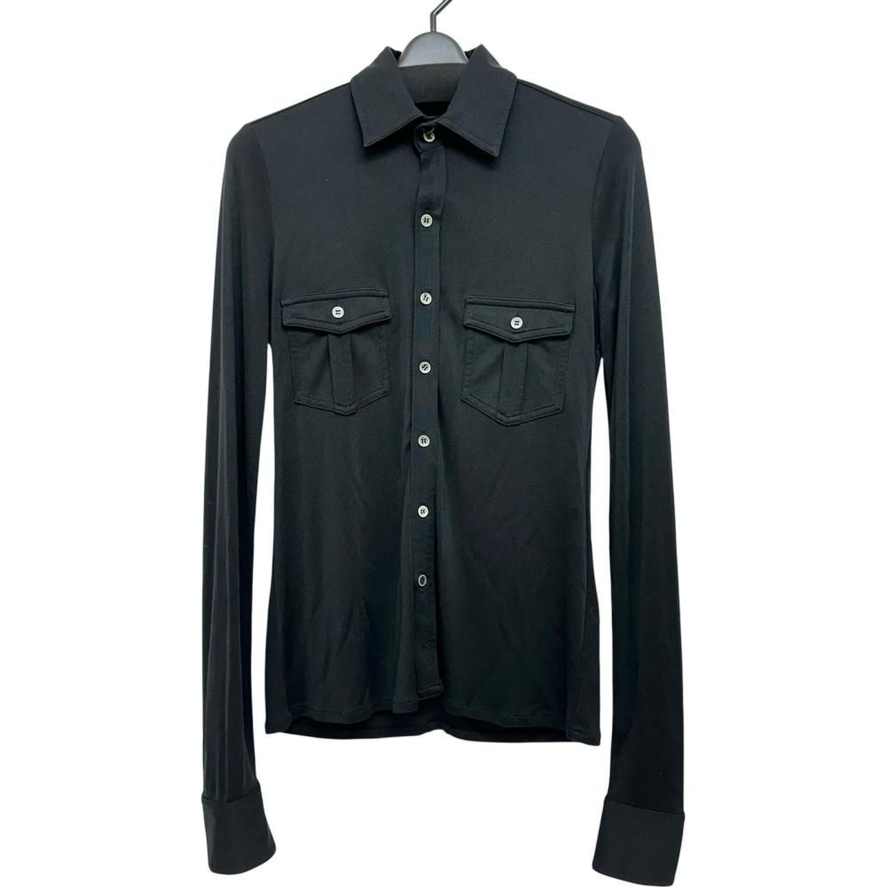 BALENCIAGA|バレンシアガ ブラウス BALENCIAGA.T’S ブラウス シルク ブラック メンズ 真子質店 GD