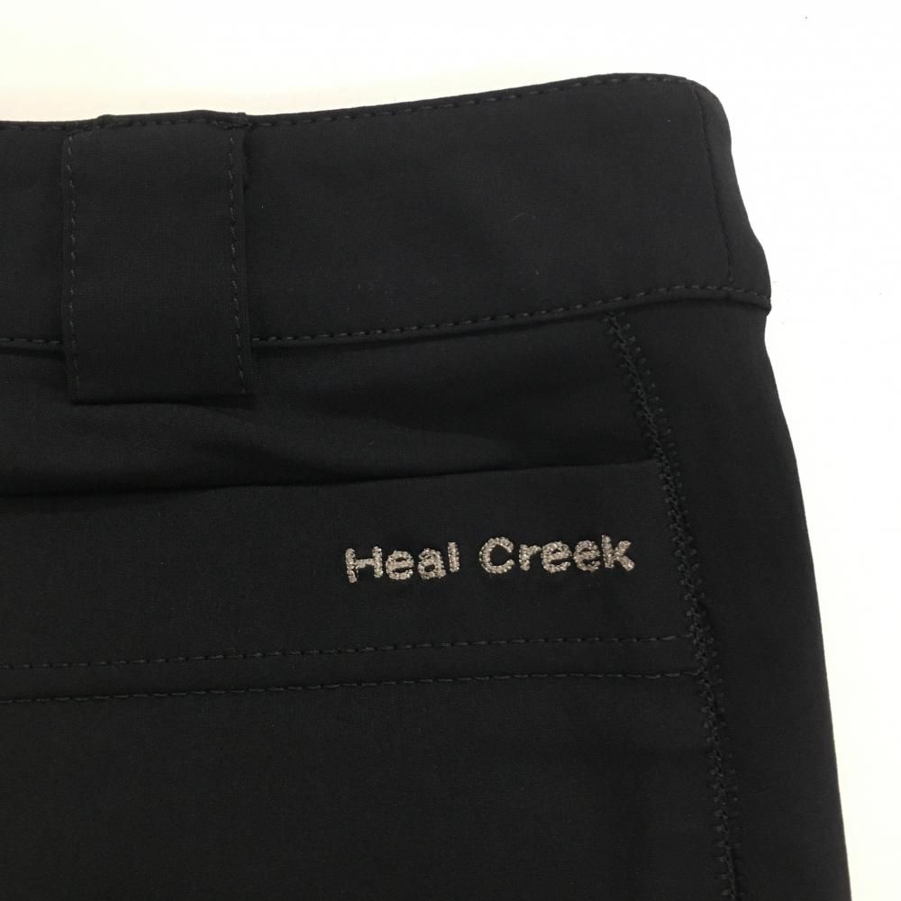 ヒールクリーク ストレッチパンツ 黒 シンプル  レディース 38(S) ゴルフウェア Heal Creek