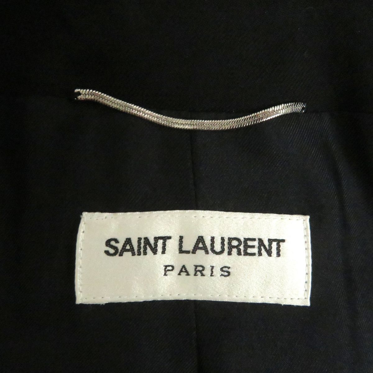 saint laulent クラヴァット黒×白