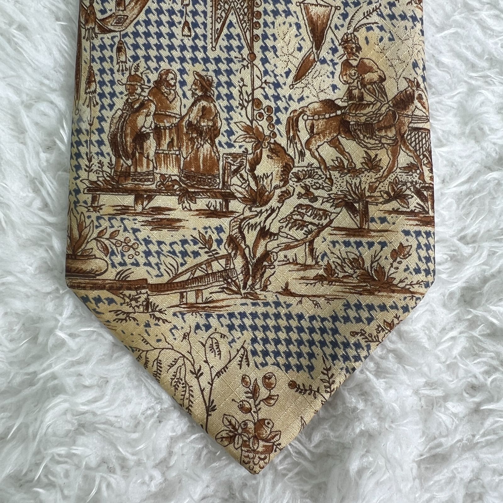 かず 美品》Christian Dior (クリスチャンディオール) シルクネクタイ