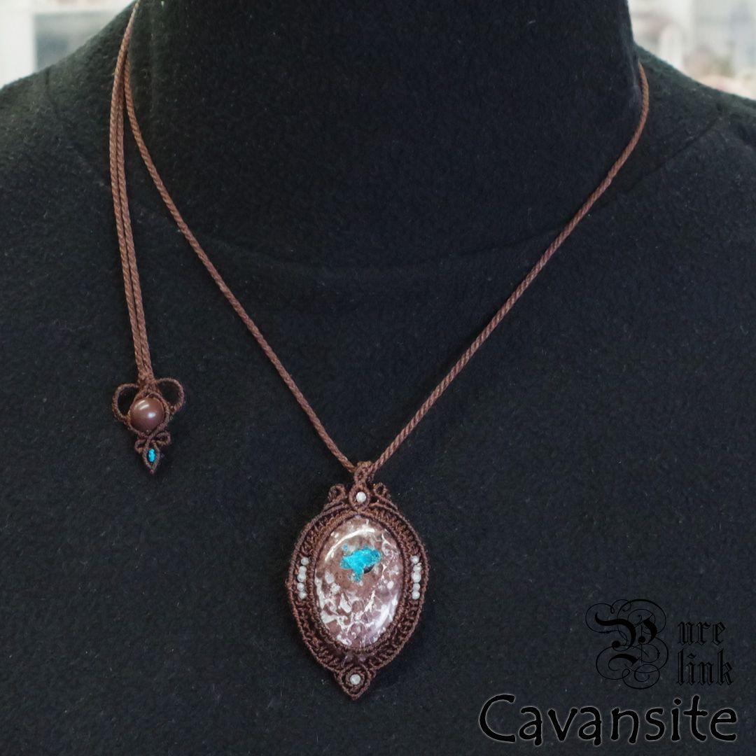 一点もの／希少石】カバンサイト ショップ マクラメネックレス｜天然石