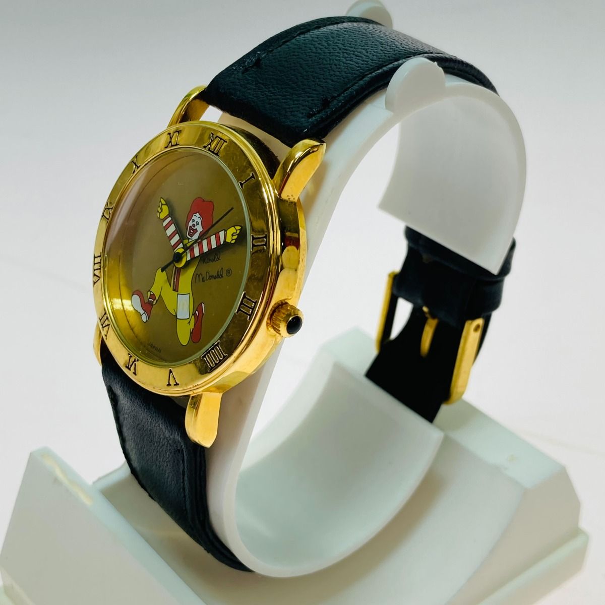 希少　マクドナルド ロナルド　腕時計 ◎◎ mcdonald's マクドナルド 腕時計 クォーツ 当時物 ドナルド