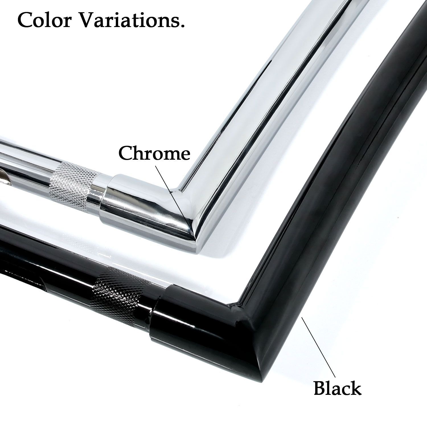 1インチ ハンドル バー Zバー 14インチ インチバー エイプバー クローム メッキ ハーレー アメリカン アップハンドル ソフテイル ロードキング ファットボーイ カスタム ロボットハンドル ロボハン モンキーバー リバースバー エイプ ハンドルバー 部品 BRIGHTFACE_UK