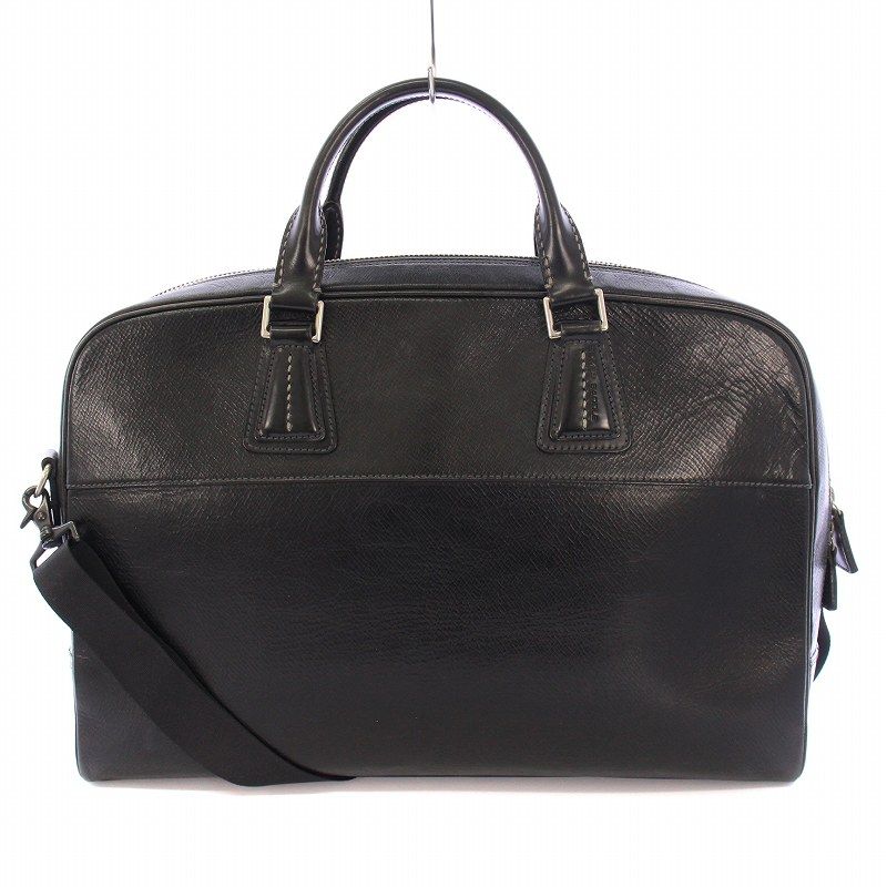 ペッレモルビダ ブリーフケース 2way 二室 ブラウン A4収納 キャピターノ