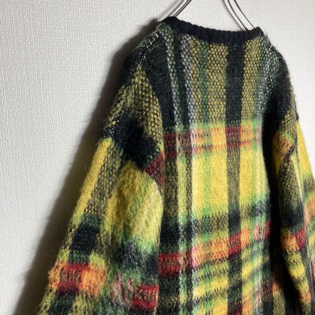 【希少XL】シュプリーム☆総柄 刺繍ロゴ カラフル 半袖 ジップ コットンニット imgrc0097305121.jpg
