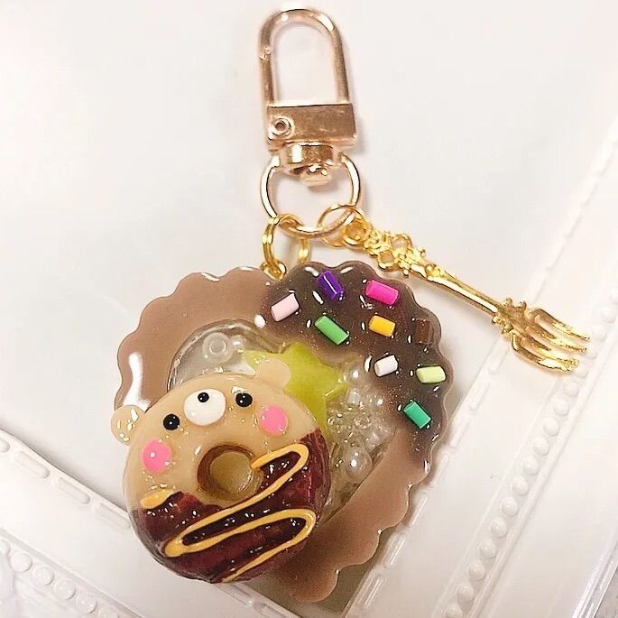 いちごぷりんねこチャンとドーナツといちごチャーム いちごぷりんねこチャンとドーナツといちごチャーム