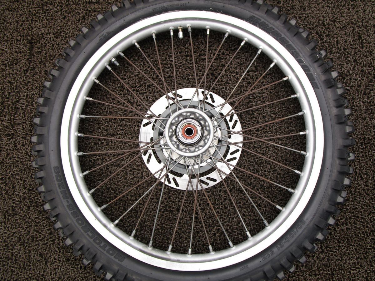 KDX220SR タカサゴ フロントホイール ディスク □A6855 DX220B カワサキ キャブ車