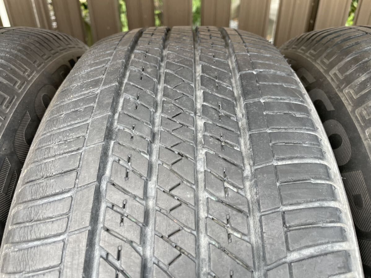 ［F0146］中古タイヤ4本セット！235/55R18！ブリヂストン エコピアH/L422プラス 2018年製造！ハリアー、ヴァンガードなどに！