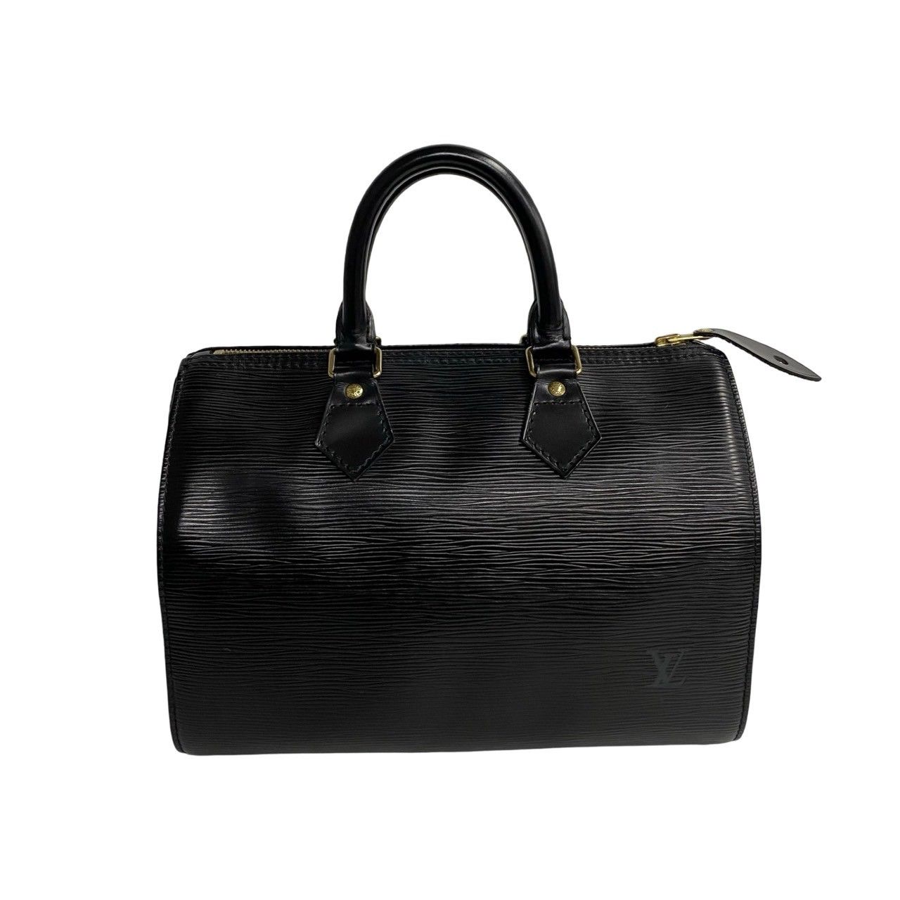 【美品】ルイヴィトン　スピーディ　25 ボストン　エピ　ノワール　ハンドバッグ 極 美品 鍵付 LOUIS VUITTON ルイヴィトン スピーディ25 エピ レザー
