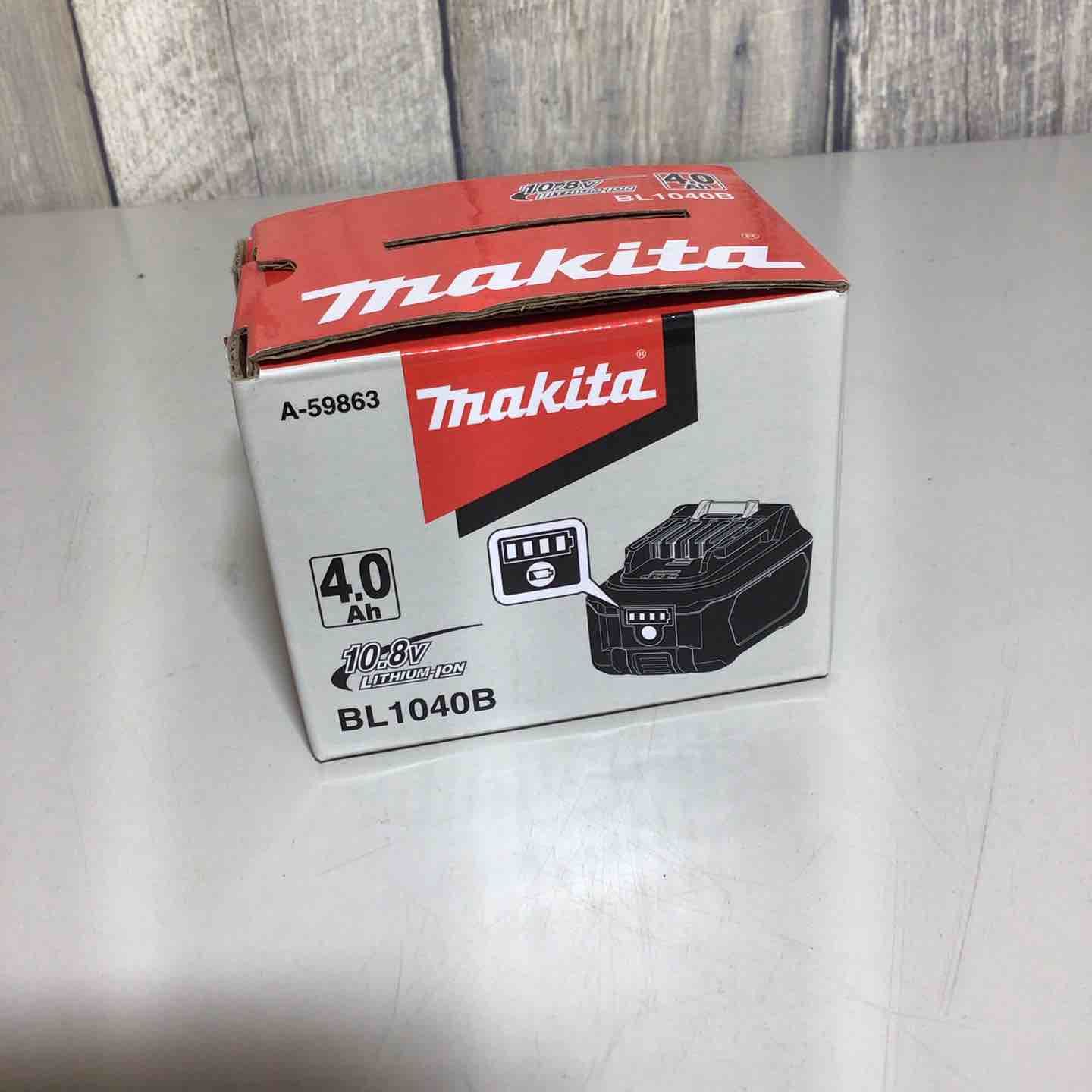 純正品 マキタ makita リチウムイオンバッテリー 10.8V 4.0Ah BL1040B バッテリー 純正 戸田店
