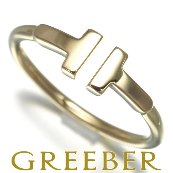 ティファニー リング Tワイヤー 15号 K18YG #166414 - メルカリ 