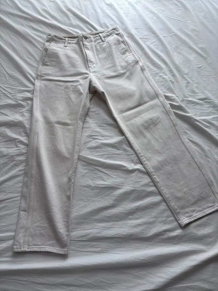 ポッタリー コットン ツイル ストレート パンツ 2