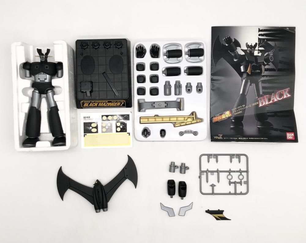 超合金魂 マジンガーZ ブラック GX-01B 未使用品 バンダイ Yahoo!オークション -「超合金魂 マジンガーz ブラック」の落札