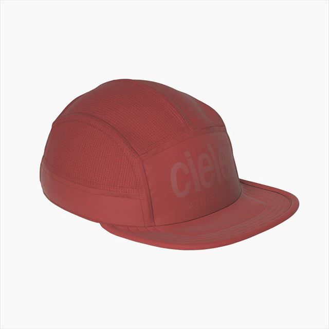 新品】ciele シエル ランニングキャップ GOCAP-ATHLETICS-Rouge
