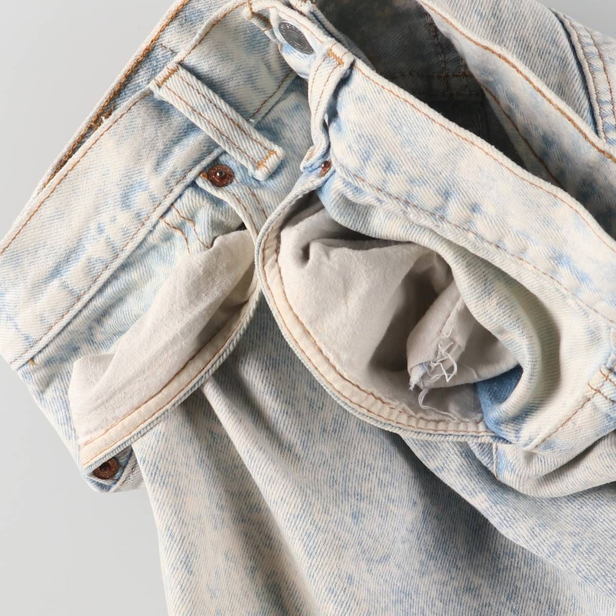 古着 90年代 リーバイス Levi's 501-0108 ケミカルウォッシュ
